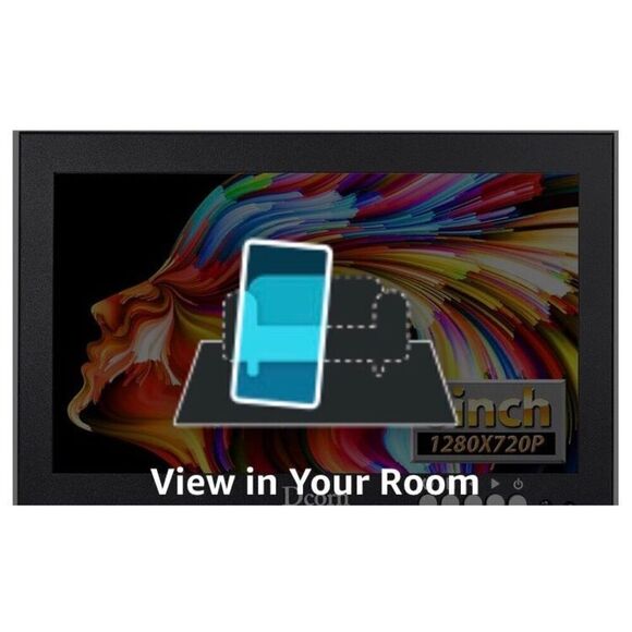 DCORN - 🎉HPX6 🎉 NWT - 8” HD82 Color Monitor- Metal Frame/1280 x 720/ Boxed - Picture 14 of 16